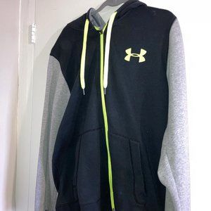 Under Armour Zip-Up Hoodie - Medium/Black-Gray